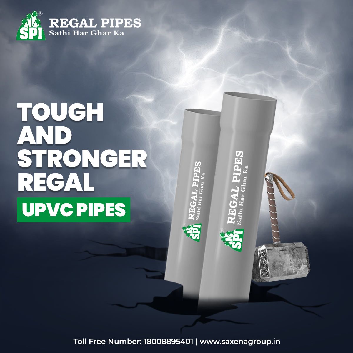 Experience the difference Regal PVC Pipes in Jalandhar